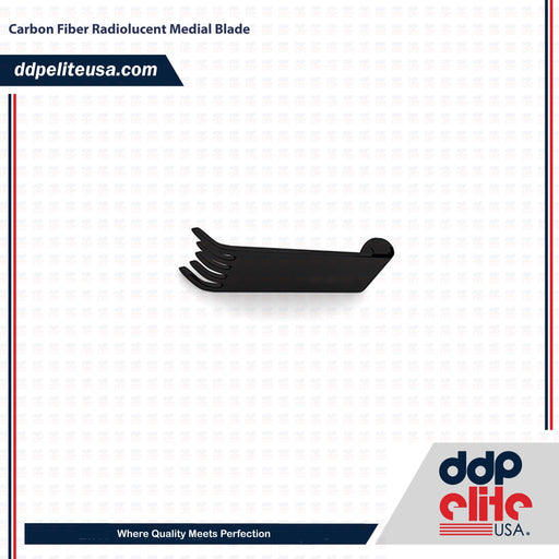 Carbon Fiber Radiolucent Medial Blade - ddpeliteusa