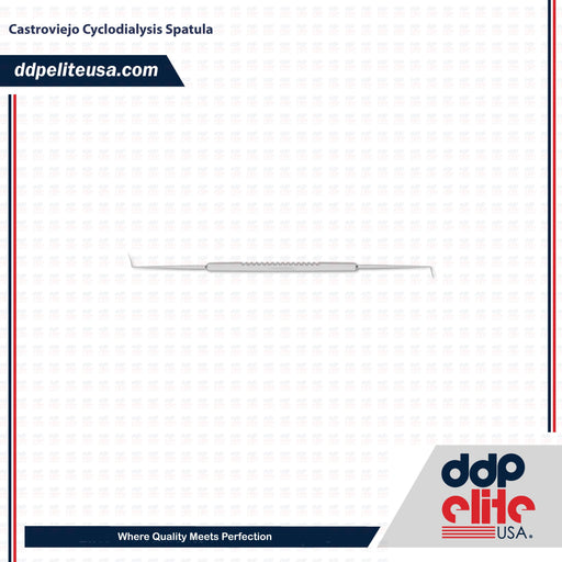 Castroviejo Cyclodialysis Spatula - ddpeliteusa