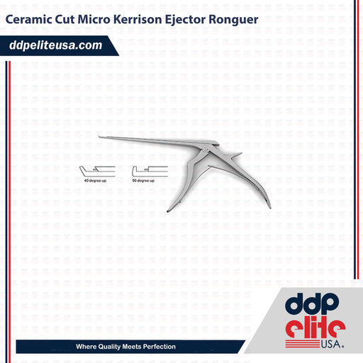 Ceramic Cut Micro Kerrison Ejector Ronguer - ddpeliteusa