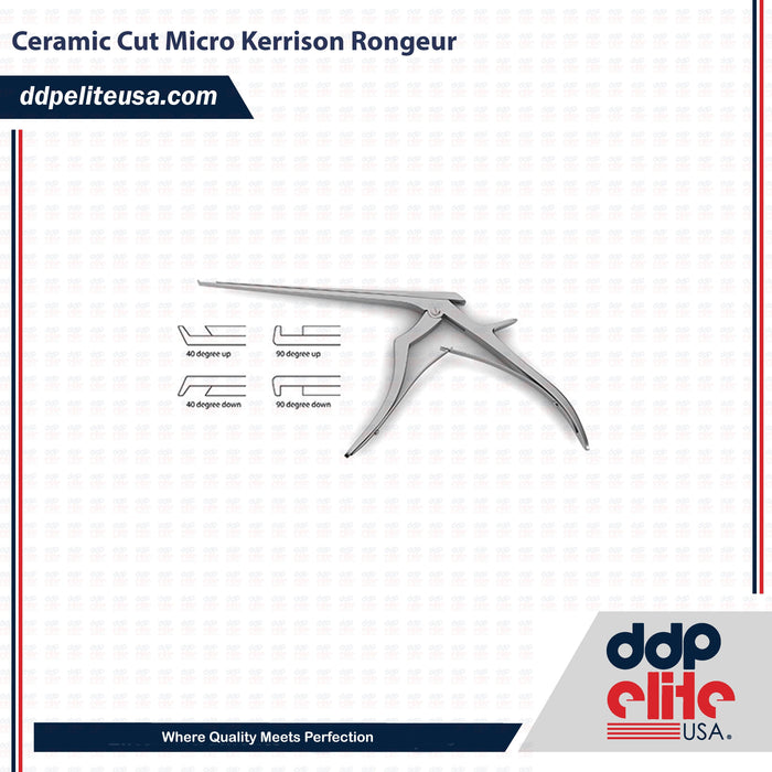 Ceramic Cut Micro Kerrison Rongeur - ddpeliteusa