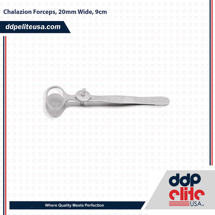 Chalazion Forceps, 20mm Wide, 9cm - ddpeliteusa