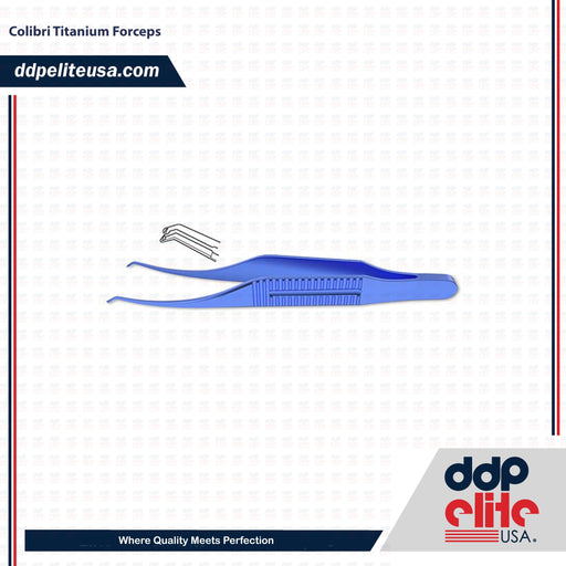 Colibri Titanium Forceps - ddpeliteusa