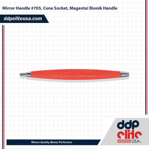 cone socket mirror handle magenta bionik handle instrument