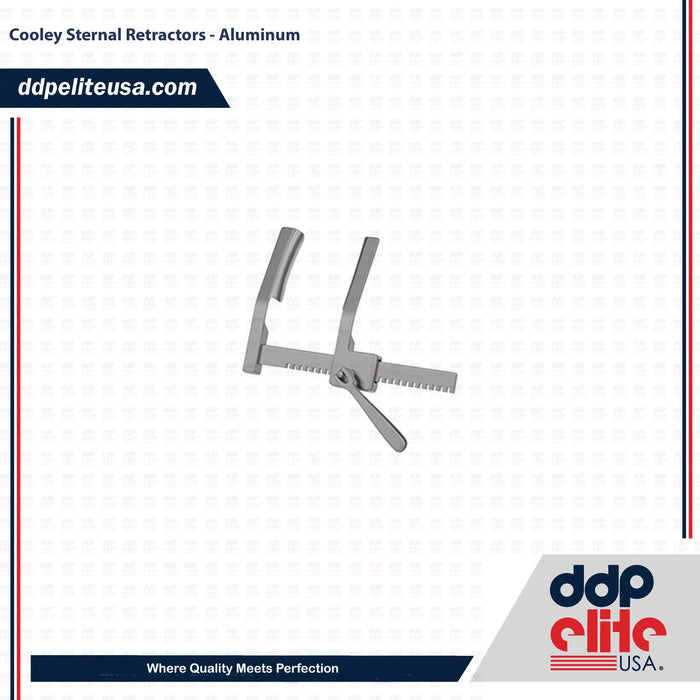 Cooley Sternal Retractors - Aluminum - ddpeliteusa