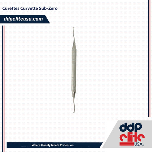 Curettes Curvette Sub-Zero Dental Instrument - ddpeliteusa