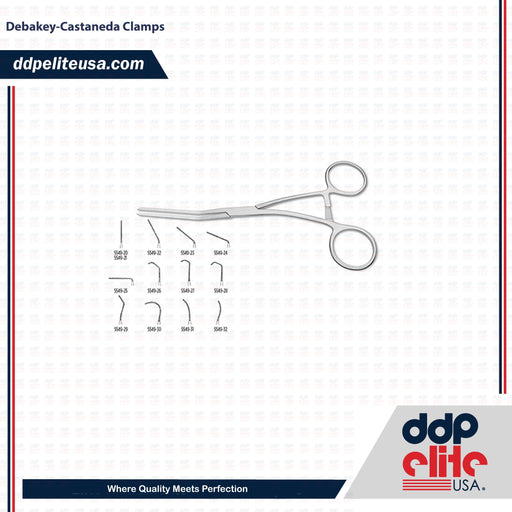 Debakey-Castaneda Clamps - ddpeliteusa