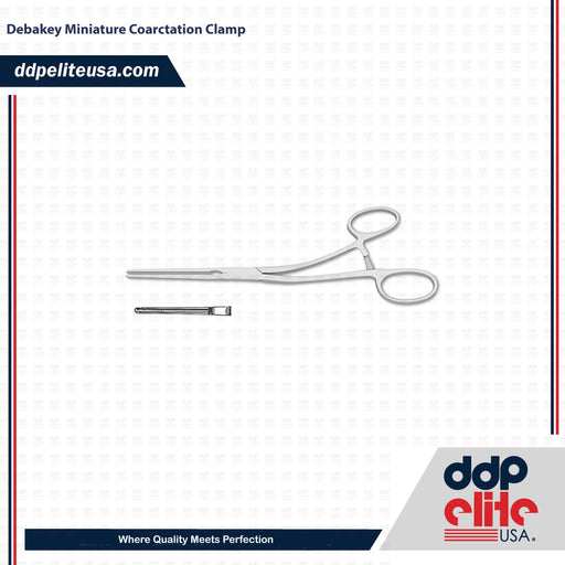 Debakey Miniature Coarctation Clamp - ddpeliteusa