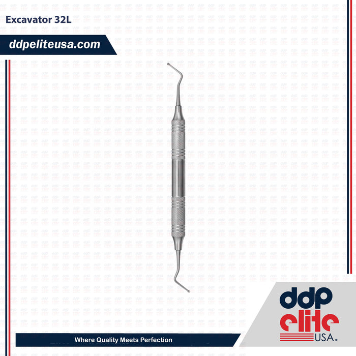 Dental Excavator 32L Endodontic Instrument - ddpeliteusa