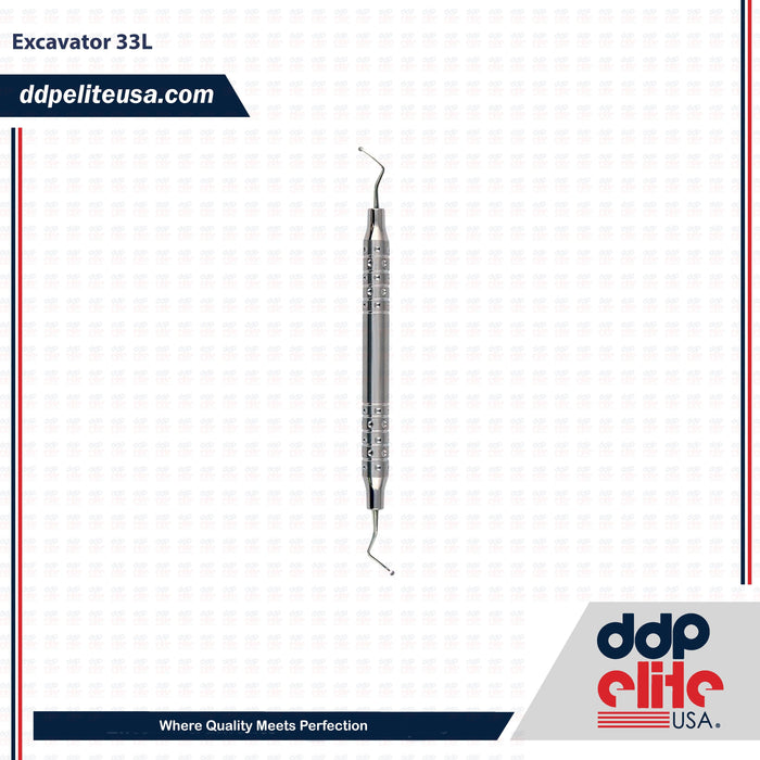 Dental Excavator 33L Endodontic Instrument - ddpeliteusa