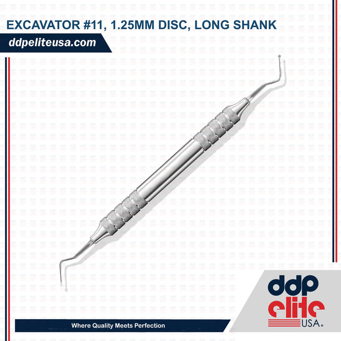 Dental Excavator Endodontic Instrument,1.25mm - ddpeliteusa