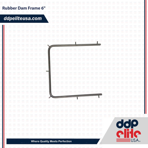 Dental Rubber Dam Frame Instrument 6" - ddpeliteusa