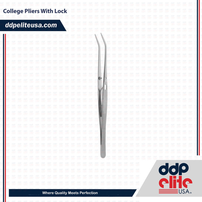 Diagnostic College Pliers With Lock Instrument - DDP Elite USA - ddpeliteusa