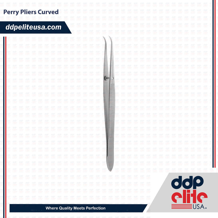 Diagnostic Perry Pliers Curved Instrument - DDP Elite USA - ddpeliteusa