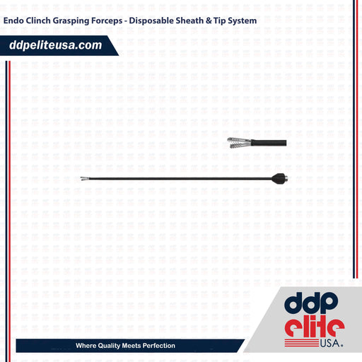 Endo Clinch Grasping Forceps - Disposable Sheath & Tip System - ddpeliteusa