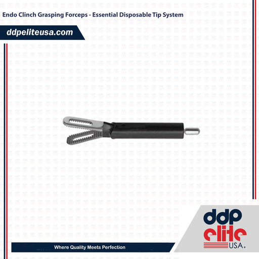 Endo Clinch Grasping Forceps - Essential Disposable Tip System - ddpeliteusa