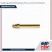 ExcaliBur Egg Carbide Gold Finishing Bur, Ø1.4mm x 3.3mm, FG, (US 7404), 5pcs. - ddpeliteusa