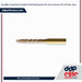 ExcaliBur Long Flame Carbide Gold Finishing Bur, Ø1.2mm x 8.0mm, FG, (US 49L), 5pcs. - ddpeliteusa