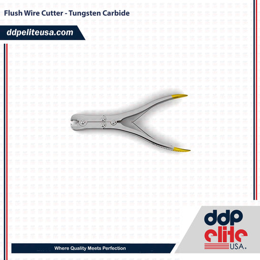 Flush Wire Cutter - Tungsten Carbide - ddpeliteusa