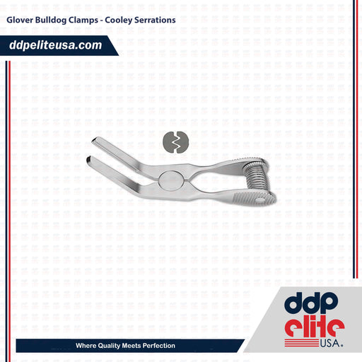 Glover Bulldog Clamps - Cooley Serrations - ddpeliteusa