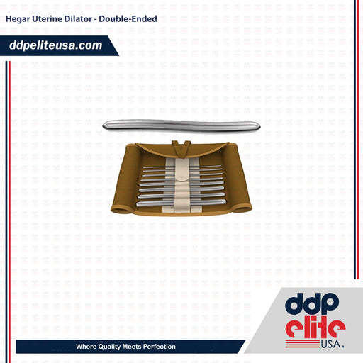 Hegar Uterine Dilator - Double-Ended - ddpeliteusa