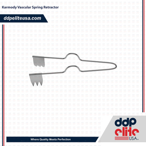 Karmody Vascular Spring Retractor - ddpeliteusa