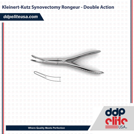 Kleinert-Kutz Synovectomy Rongeur - Double Action - ddpeliteusa