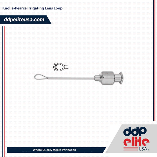 Knolle-Pearce Irrigating Lens Loop - ddpeliteusa