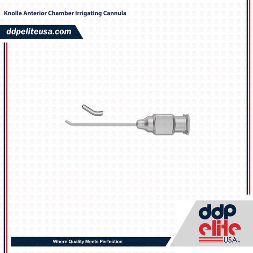 Knolle Anterior Chamber Irrigating Cannula - ddpeliteusa
