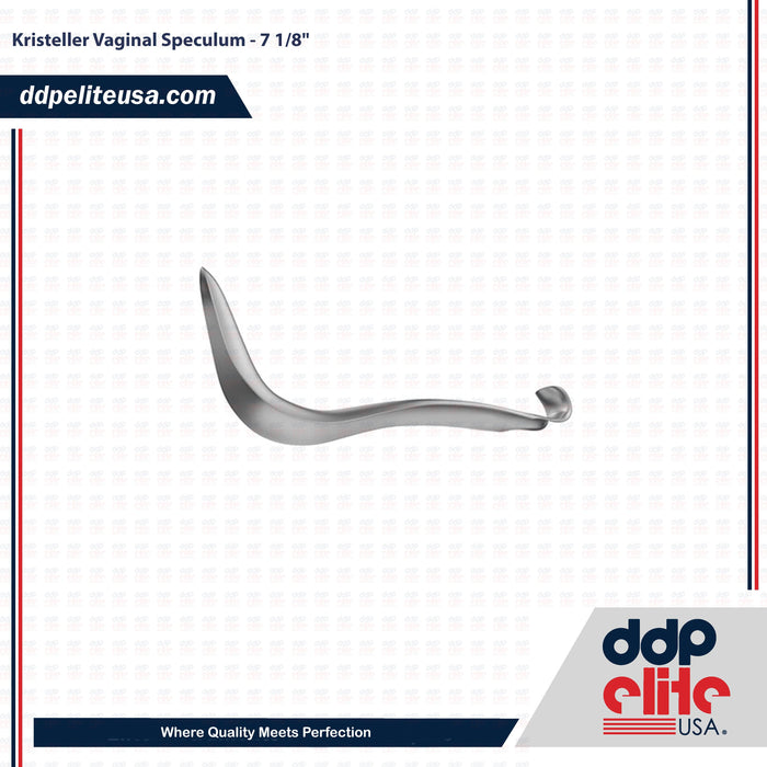 Kristeller Vaginal Speculum - 7 1/8" - ddpeliteusa