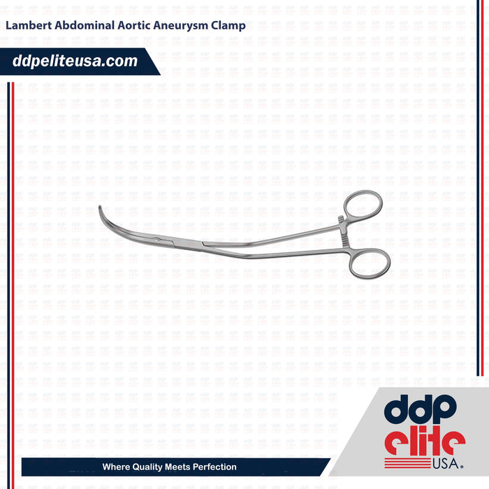 Lambert Abdominal Aortic Aneurysm Clamp - ddpeliteusa