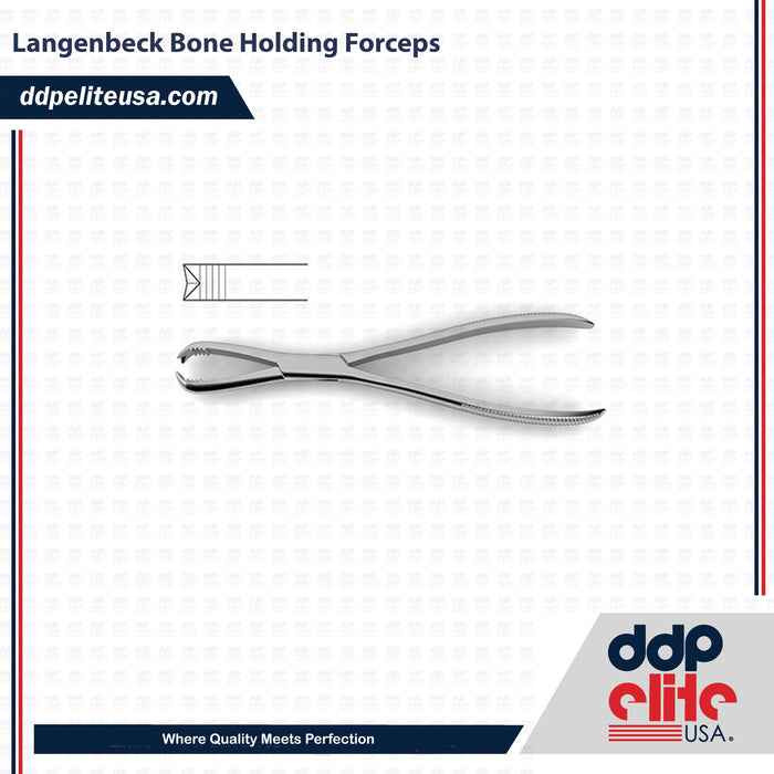 Langenbeck Bone Holding Forceps - ddpeliteusa