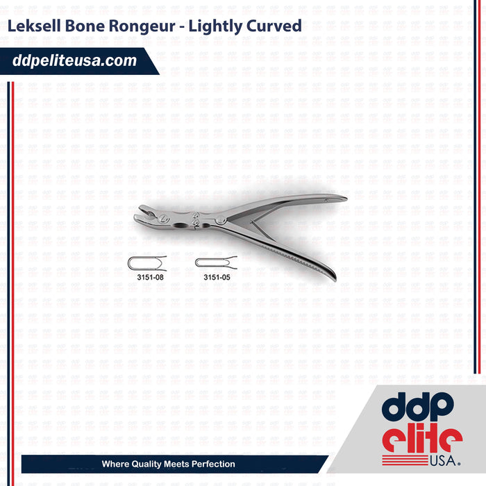 Leksell Bone Rongeur - Lightly Curved - ddpeliteusa