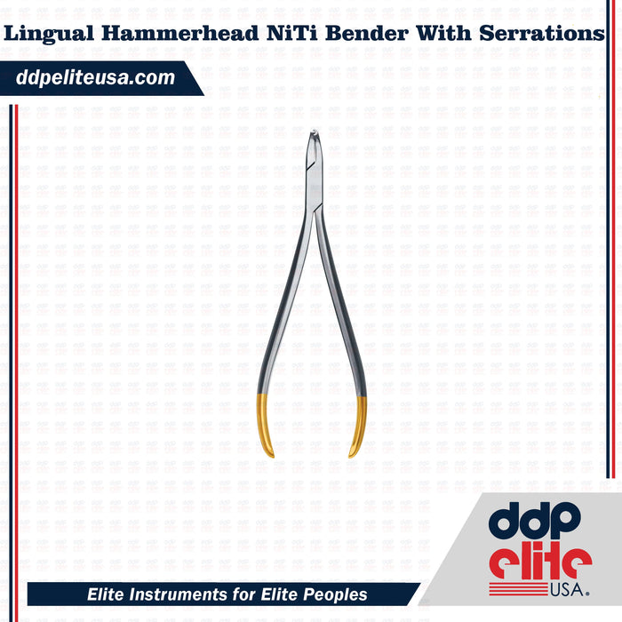 Lingual Hammerhead NiTi Bender Instrument