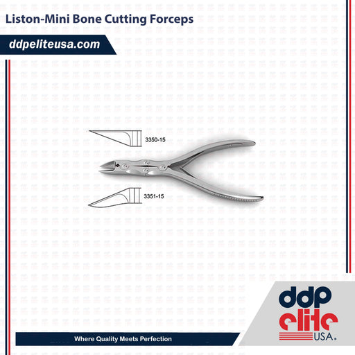Liston-Mini Bone Cutting Forceps - ddpeliteusa