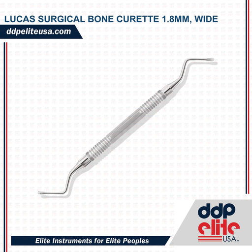 lucas bone curette dental instrument