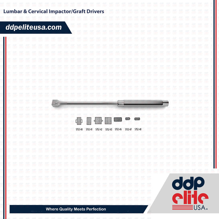 Lumbar & Cervical Impactor/Graft Drivers - ddpeliteusa