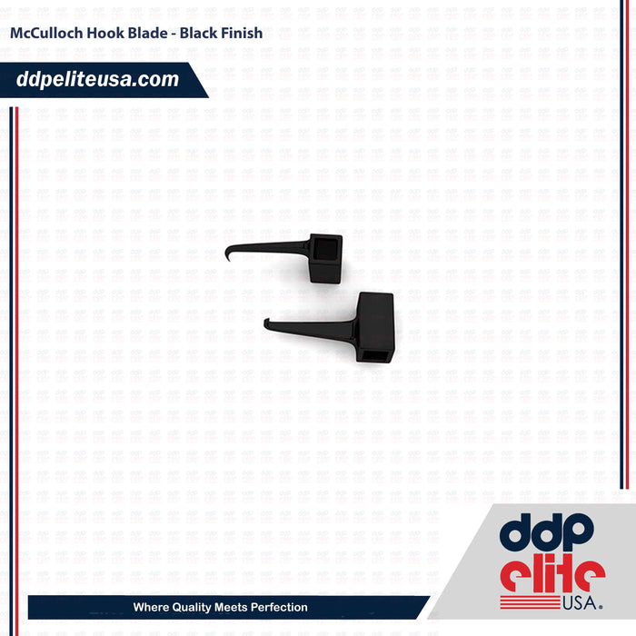 McCulloch Hook Blade - Black Finish - ddpeliteusa