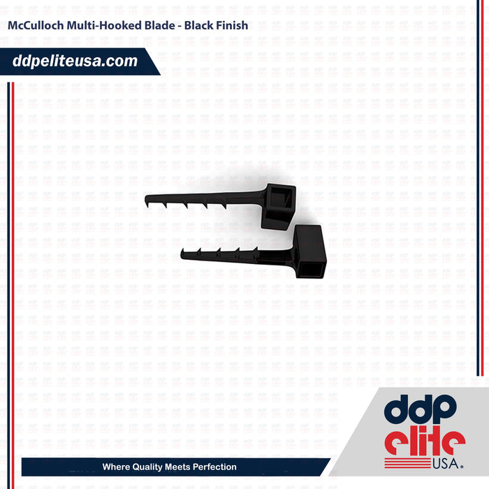 McCulloch Multi-Hooked Blade - Black Finish - ddpeliteusa