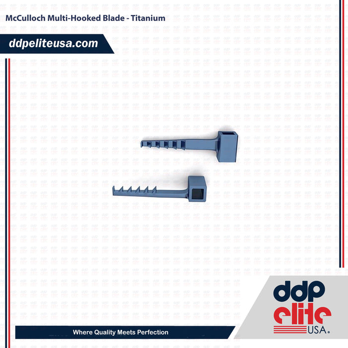 McCulloch Multi-Hooked Blade - Titanium - ddpeliteusa