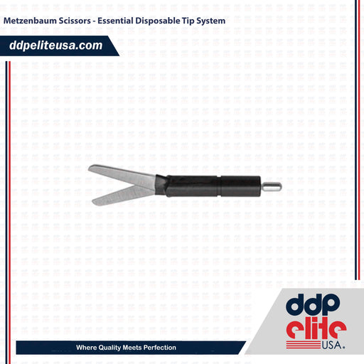 Metzenbaum Scissors - Essential Disposable Tip System - ddpeliteusa