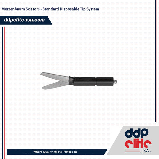 Metzenbaum Scissors - Standard Disposable Tip System - ddpeliteusa