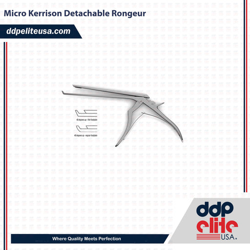 Micro Kerrison Detachable Rongeur - ddpeliteusa
