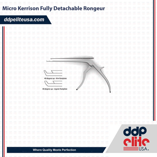 Micro Kerrison Fully Detachable Rongeur - ddpeliteusa