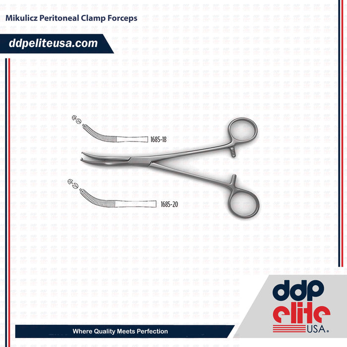 Mikulicz Peritoneal Clamp Forceps - ddpeliteusa