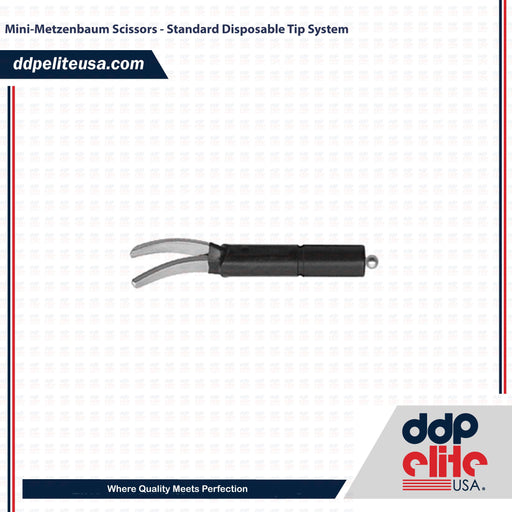 Mini-Metzenbaum Scissors - Standard Disposable Tip System - ddpeliteusa