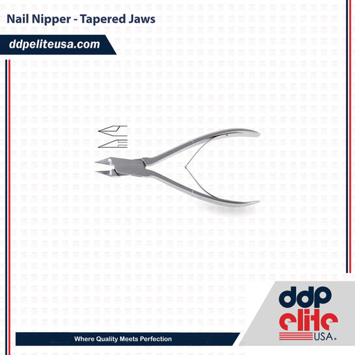 Nail Nipper - Tapered Jaws - ddpeliteusa