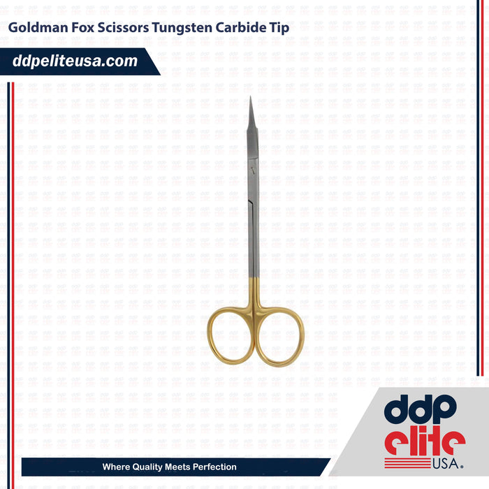 Orthodontic Goldman Fox Scissors Instrument Tungsten Carbide Tip - DDP Elite USA - ddpeliteusa