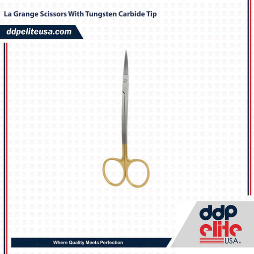 Orthodontic La Grange Scissors Instrument With Tungsten Carbide Tip - DDP Elite USA - ddpeliteusa