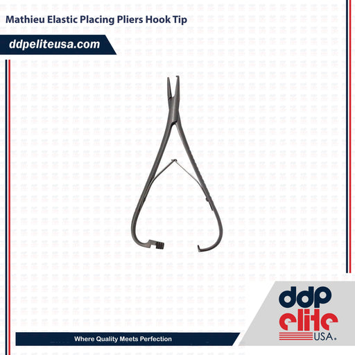 Orthodontic Hook Tip Elastic Placing Mathieu Pliers
