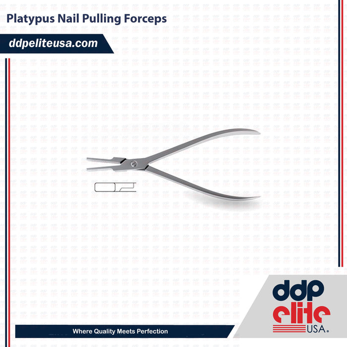 Platypus Nail Pulling Forceps - ddpeliteusa